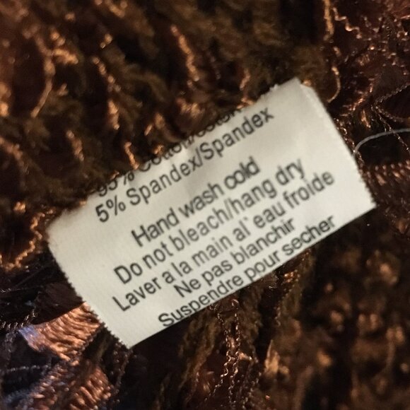 Y2K Cotton Fuzzy Fringed Knit Single Button Cardigan - Picture 10 of 15